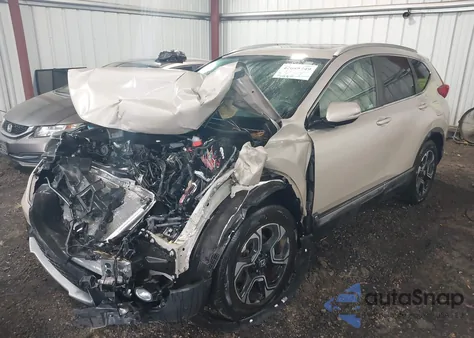 2019 Honda Cr-V Touring z USA, uszkodzony, nr VIN 2HKRW1H96KH502032